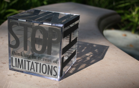 Typographical Cube